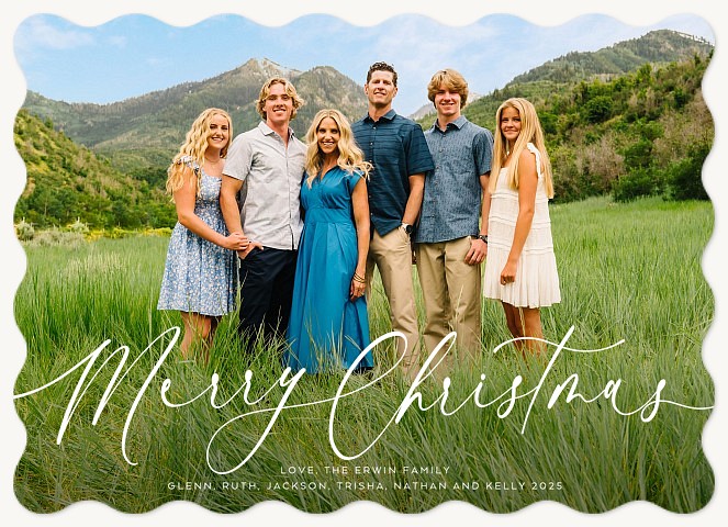 Eloquently Written Personalized Holiday Cards