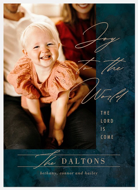 Joyful Proclamation Holiday Photo Cards