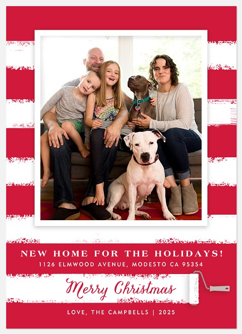 New Paint Holiday Photo Cards