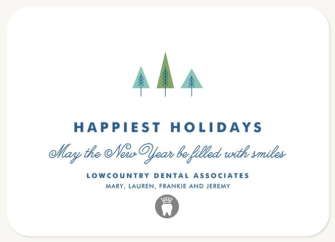 Winter Grove Business Holiday Cards