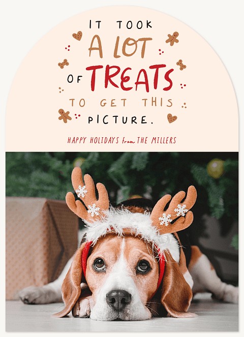 Holiday Treats Personalized Holiday Cards