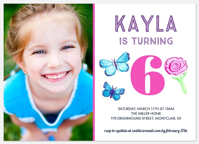 Stay Sweet  Kids' Birthday Invitations