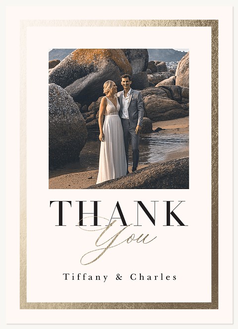 Timeless Frame Thank You Cards 