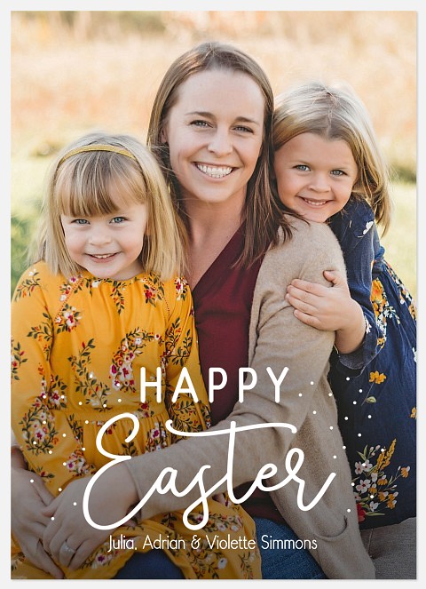 Easter Wish Easter Photo Cards