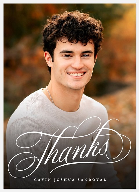 Classic Flair Thank You Cards 