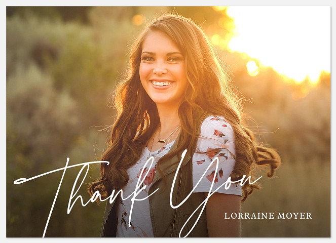 Side Thank You Thank You Cards 