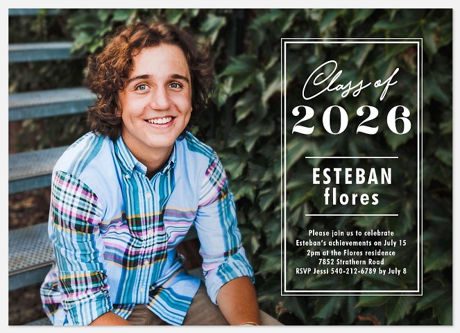 Framed Achievement Graduation Cards