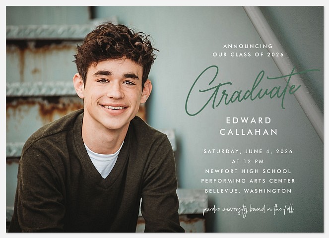 Alongside Graduation Cards