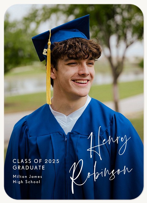 Signature Name Graduation Cards
