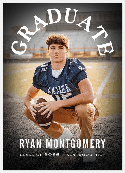 Arched Overlay Graduation Cards