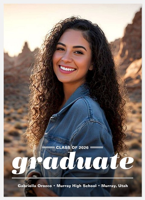 Line Upon Line Graduation Cards