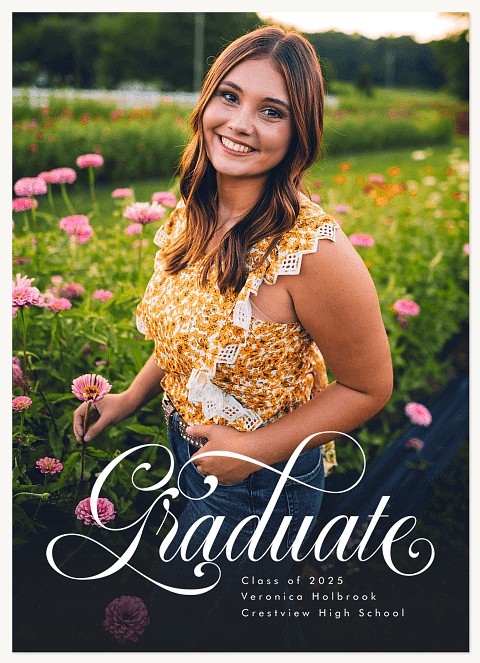 Sweet Flourishes Graduation Cards