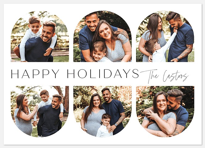 Many Arches Holiday Photo Cards