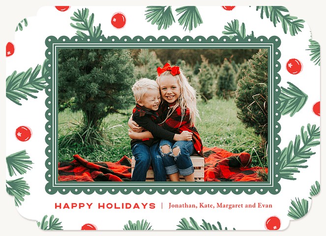 Holiday Forage Personalized Holiday Cards