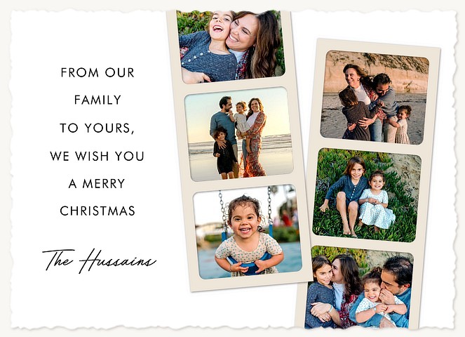 Reel Holiday Personalized Holiday Cards