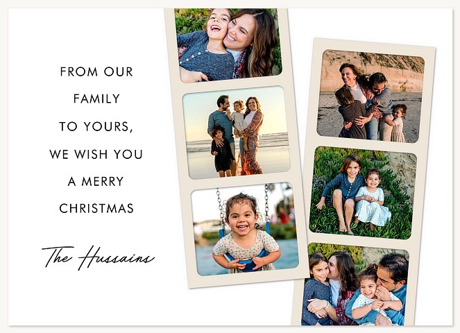 Reel Holiday Personalized Holiday Cards