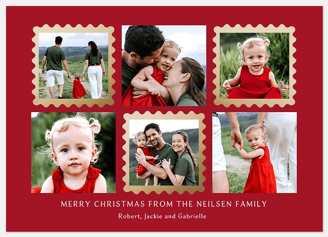Holiday Patches Holiday Photo Cards