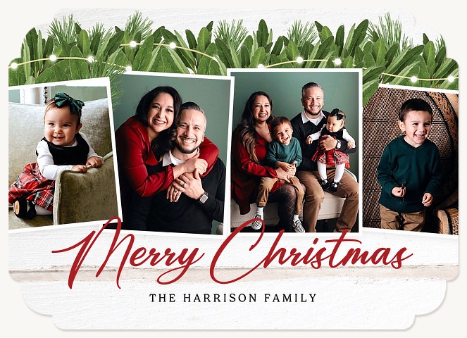 Lush & Bright Personalized Holiday Cards