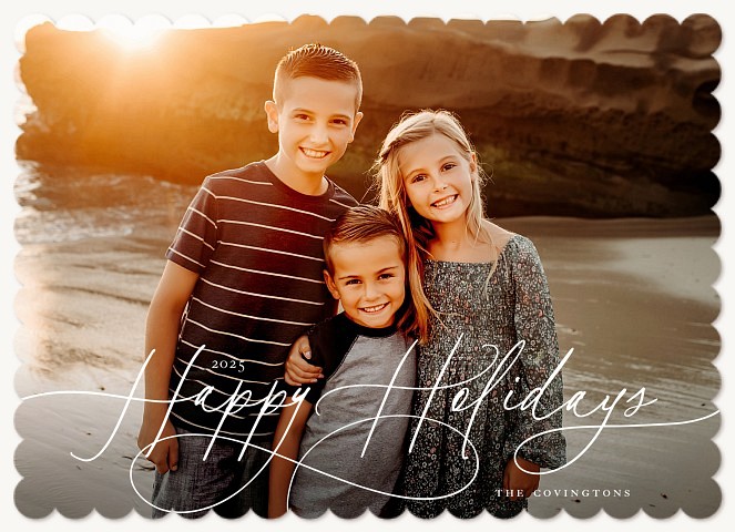 Elegance Personalized Holiday Cards