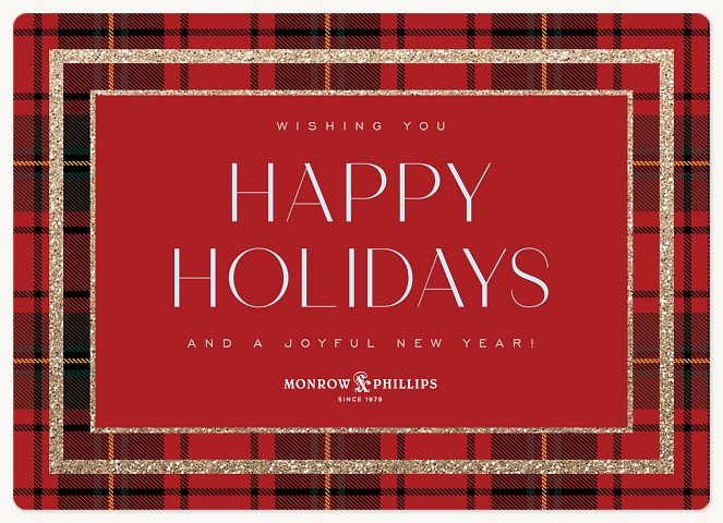 Glitter & Glam Holiday & Christmas Magnet Cards