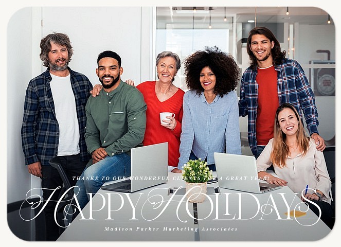 Wonderful Clients Business Holiday Cards