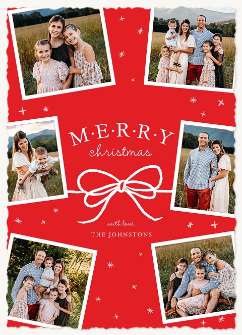 Simply Tied Personalized Holiday Cards