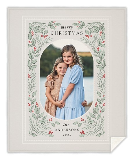 Painted Border Custom Blankets