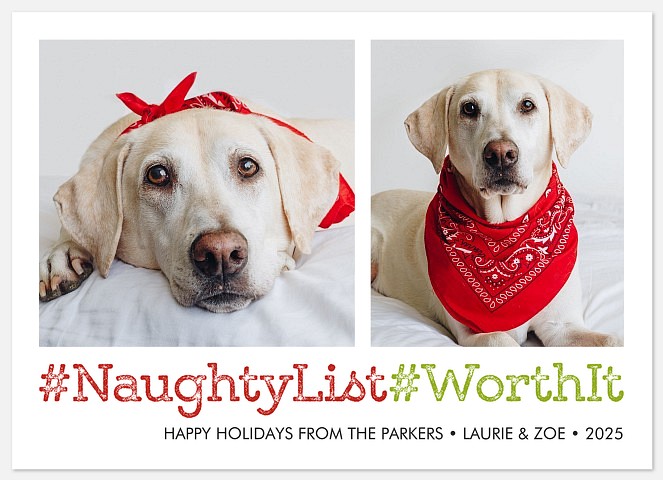 #WorthIt Holiday Photo Cards