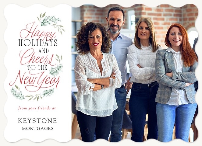 Holiday Cheers Business Holiday Cards