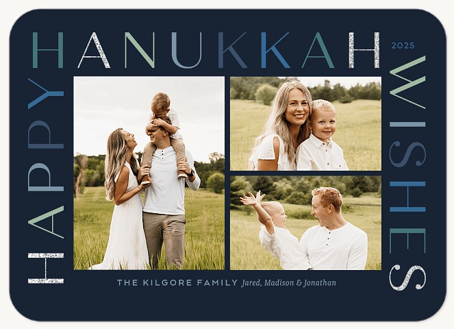 Cozy Colors Hanukkah Cards