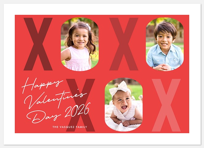 Signed with Love Valentine Photo Cards