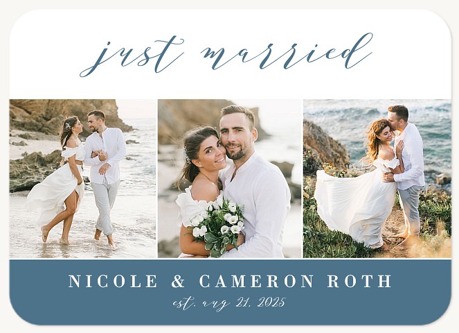 Happily Married Wedding Announcements