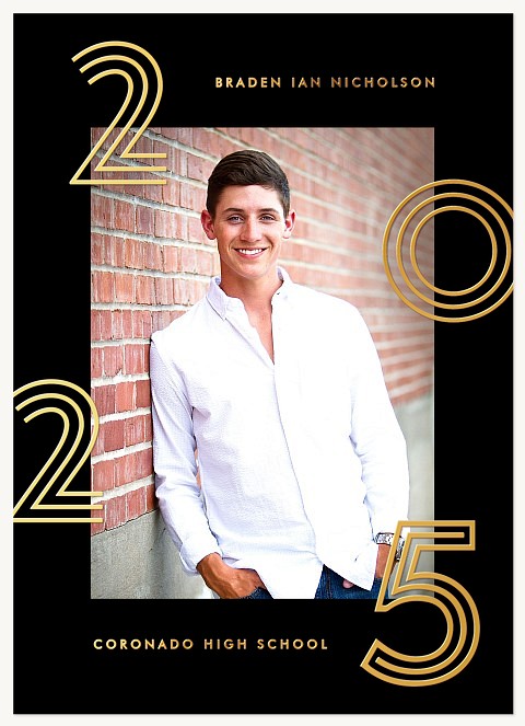 Inline Year Graduation Announcements