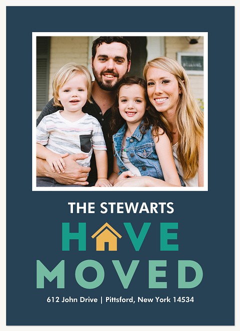 New Home Moving Announcements