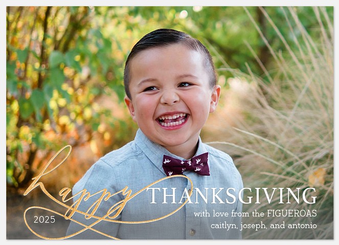 Beautifully Happy Thanksgiving Cards