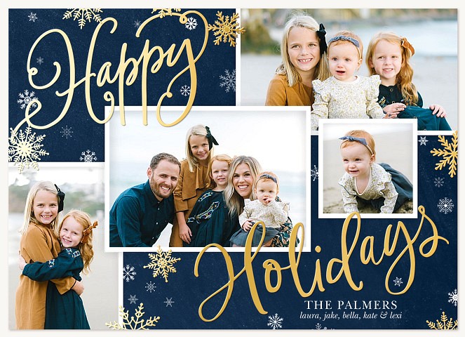 Festive Snowfall Christmas Cards