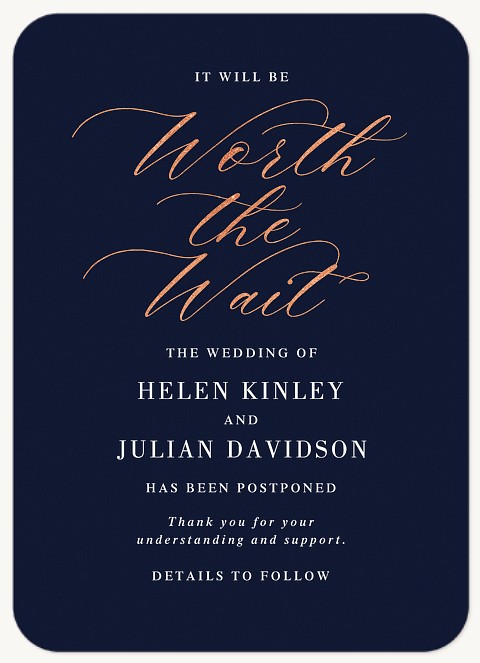 Worth The Wait Change the Date Cards