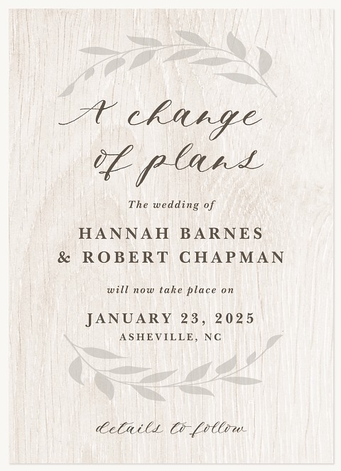 Farmhouse Sign Change the Date Cards