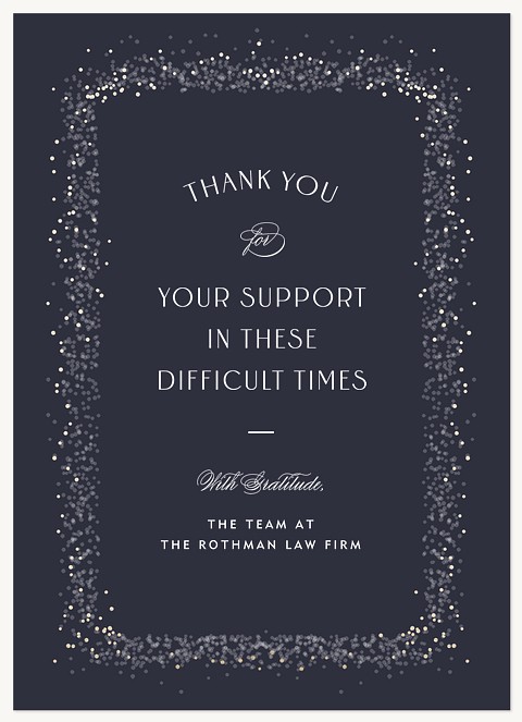 Ethereal Business Thank You Cards