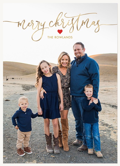 Hearts Aglow Christmas Cards