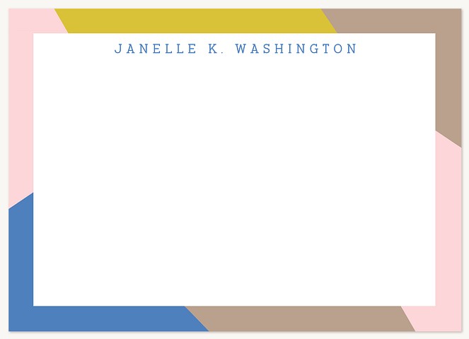 Simple Border Stationery