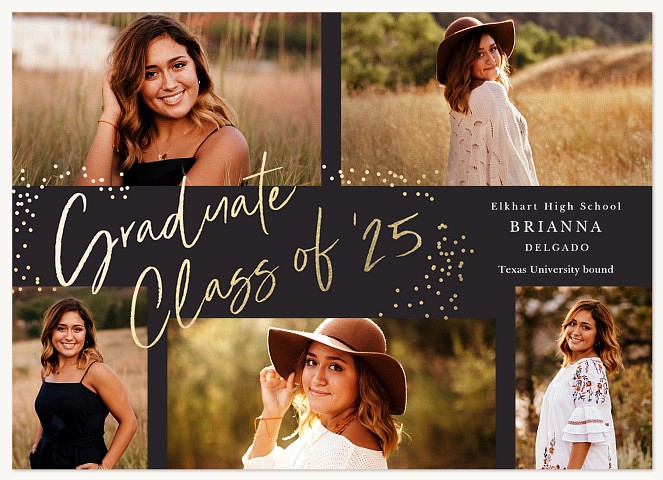 Glitz and Grad Graduation Cards