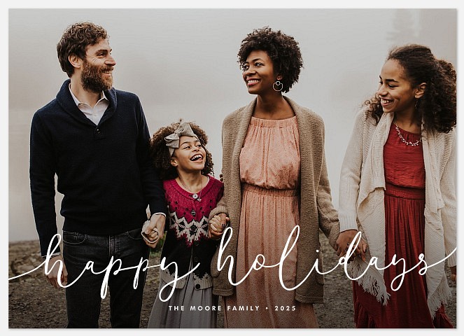 A Little Whimsy Holiday Photo Cards