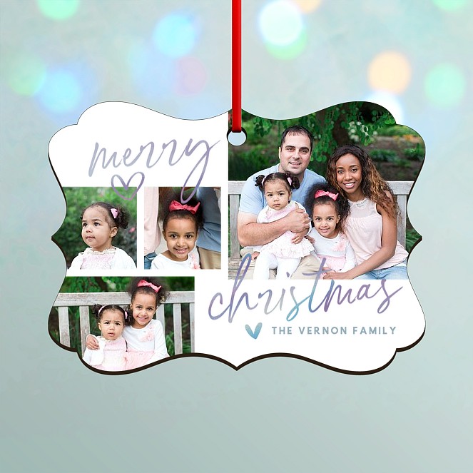 Holographic Custom Ornaments