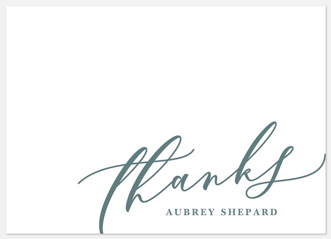 Full Thanks Thank You Cards 