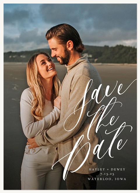 Perfect Match Save the Date Cards