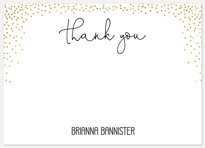 Spirited Thanks Thank You Cards 