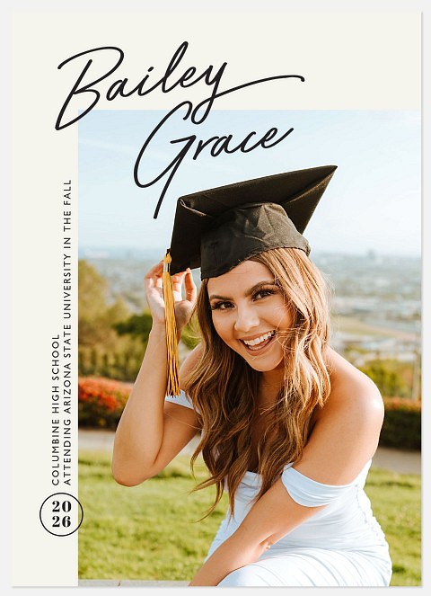 Classic Signature Graduation Cards