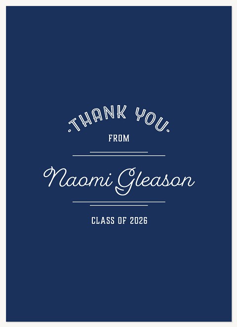 Charming Classic Thank You Cards 