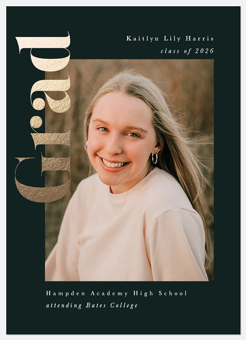 Luxe Grad Graduation Cards